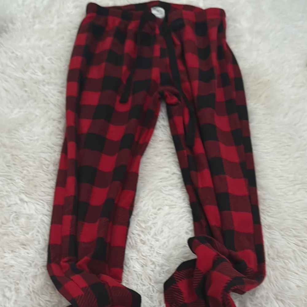 Red and Black Plaid Pajamas